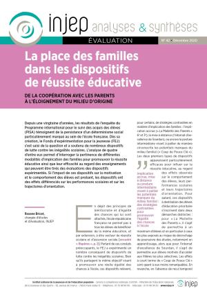 La place des familles dans les dispositifs de reussite educative 1